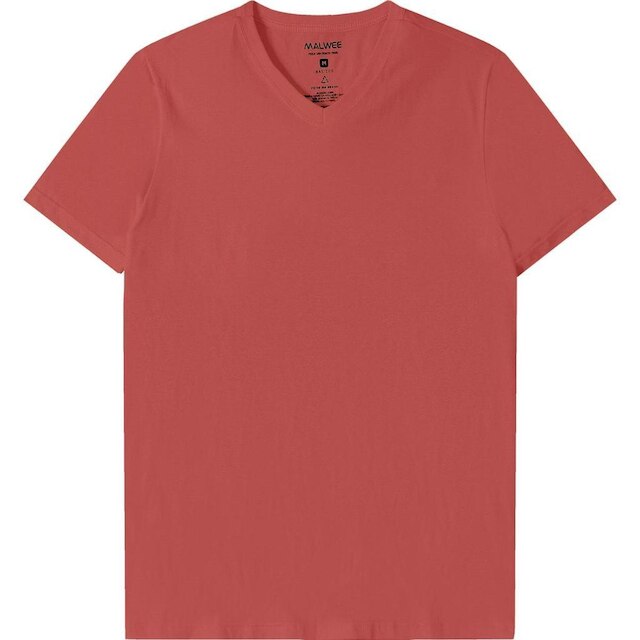 Camiseta Básica Masculina Gola V Malwee Ref. 04422